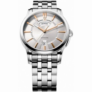 Maurice Lacroix Pontos Day/Date Silver Dial Men's Watch ML-PT6158-SS002-19E