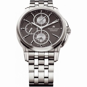 Maurice Pontos Chronograph Gray Dial Men's Watch PT6188-SS002-830