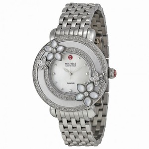 Michele Cloette Mother of Pearl Dial Stainless Steel Ladies Watch MWW20A000001