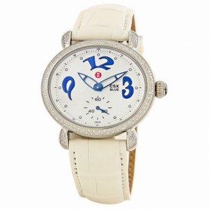 Michele CSX Blue Diamond White Ladies Watch MWW03E000065