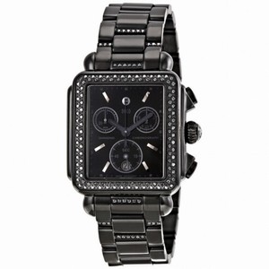 Michele Deco Diamond Noir Ladies Watch MWW06A000774