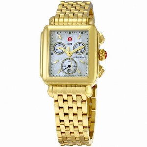 Michele Deco Gold Tone Ladies Watch MWW06A000210