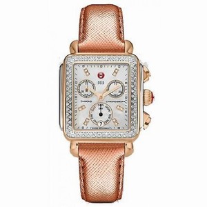 Michele Deco Signature Chronograph Diamond Ladies Watch MWW06P000233
