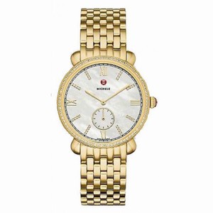 Michele Gracile Diamond Mother of Pearl Dial Ladies Watch MWW26A000009