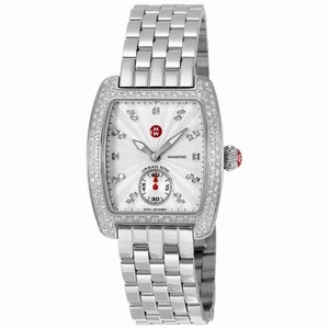 Michele Mini Urban Silver Diamond Dial Ladies Watch MWW02A000508