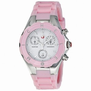 Michele Tahitian Jelly Bean Barely Pink Chronograph Ladies Watch MWW12D000021