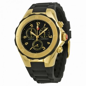 Michele Tahitian Jelly Bean Black Dial Ladies Watch MWW12F000088