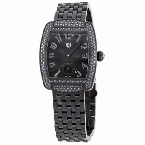 Michele Urban Mini Noir Diamond Ladies Watch MWW02A000511