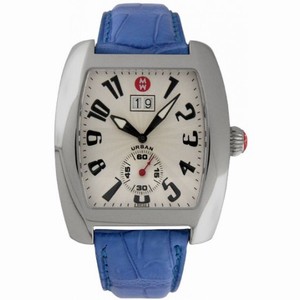 Michele Urban Steel Blue Strap Ladies Watch MWW02C000059