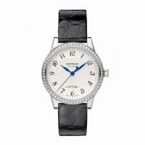 Montblanc Boheme Date Silvery White Guilloche Dial Automatic Ladies Watch 111057