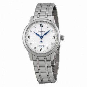 Montblanc Boheme Silver Dial Stainless Steel Ladies Watch 111056