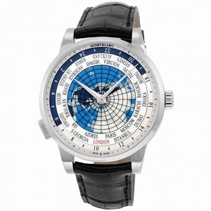 Montblanc Heritage Spirit Orbis Terrarum World Map Automatic Men's Watch 112308