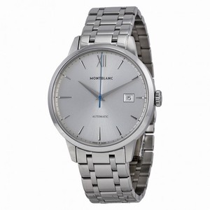Montblanc Meisterstuck Heritage Automatic Silver Dial Stainless Steel Unisex Watch 111623