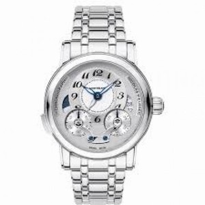 Montblanc Nicolas Rieussec Silver Dial Chronograph Stainless Steel Men's Watch 111833