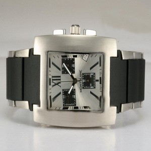 Montblanc Profile Chronograph 08488 Quartz Chronograph White Dial 33.5x43mm Watch