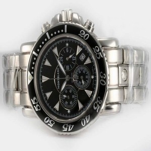 Montblanc Sport Chronograph 03273 Automatic Round Mens Watch