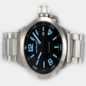 Montblanc Star Automatic 05224 Silver Stainless Steel Strap Mens Watch