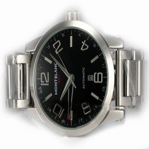 Montblanc Star Automatic 35871 Mens 43mm White Stainless Steel Strap Watch
