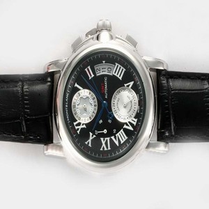 Montblanc Star Chrono GMT 101638 Black Dial Automatic 42mm Watch
