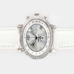 Montblanc Star Chronograph 07255 Stainless Steel Case White Dial Round Watch