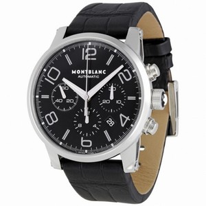 Montblanc Timewalker Black Dial Chronograph Automatic Men's Watch 9670