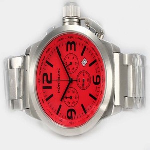 Montblanc Timewalker Chronograph 7141 Midsize 45mm Stainless Steel Case Watch