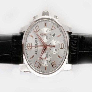 Montblanc Timewalker Chronograph M29430 Stainless Steel Bezel Stainless Steel Case Midsize Watch