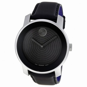 Movado Bold Large Black Dial Men's Watch 3600072