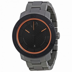 Movado Bold Matte Black Dial Men's Watch 3600098