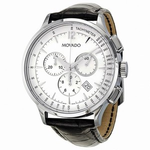 Movado Circa Chronograph White Dial Men's Watch 0606575