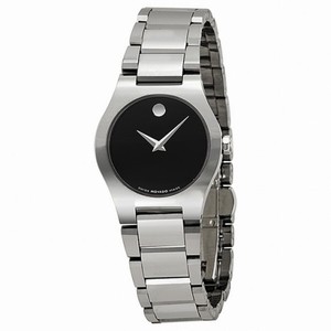 Movado Fiero Tungsten Carbide Ladies Watch 0605620