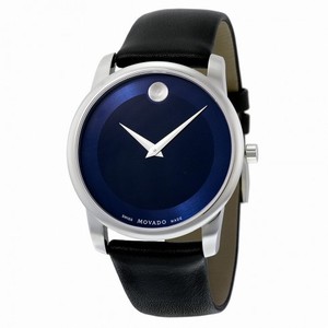 Movado Museum Blue Dial Stainless Steel Men's Watch 0606610