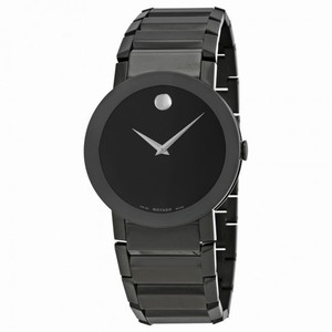 Movado Sapphire PVD Black Bracelet Men's Watch 0606307
