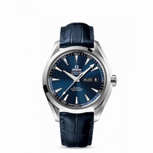Omega Aqua Terra Co-Axial Annual Calendar Blue Dial Men's Watch 231.13.43.22.03.002
