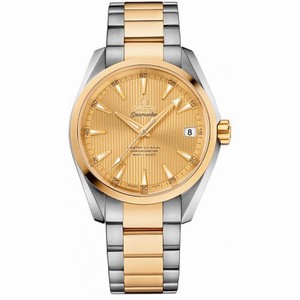 Omega Aqua Terra Master Co-Axial Champagne Dial Men's Watch 231.20.39.21.08.001