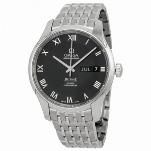Omega Black Dial Stainless Steel Automatic Men's Watch 43110412201001