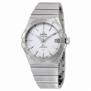 Omega Constellation Silver Dial Stainless Steel Automatic Men's Watch 123.10.38.21.02.003