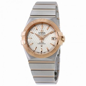 Omega Constellation Automatic Silver Dial Two-tone Stainless Steel Men's Watch 123.20.35.20.02.005