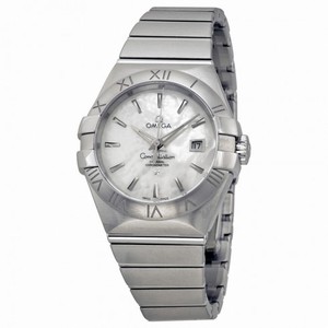 Omega Constellation Automatic White Mother of Pearl Dial Stainless Steel Ladies Watch 123.10.31.20.05.001