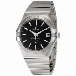 Omega Constellation Black Dial Automatic Men's Watch 12310382101001