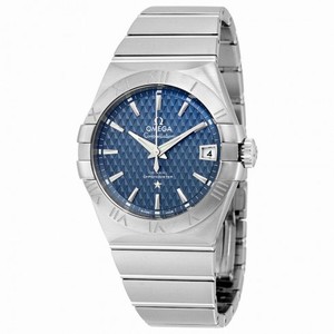 Omega Constellation Blue Dial Stainless Steel Automatic Men's Watch 12310382103001