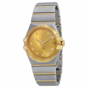 Omega Constellation Champagne Dial Unisex Watch 123.20.35.20.58.001
