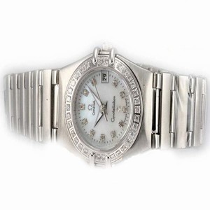 Omega Constellation Chronometer 123.57.35.20.55.005 Round Quartz Womens Watch