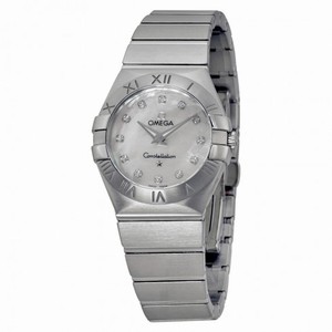 Omega Constellation Diamond Ladies Watch 12310276055001