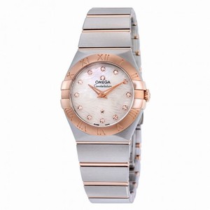 Omega Constellation Mother Of Pearl Dial Quartz Ladies Watch 123.20.27.60.55.007