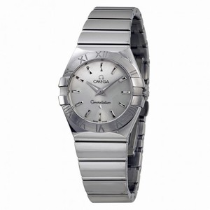 Omega Constellation Polished Stainless Steel Ladies Watch 12310276002002