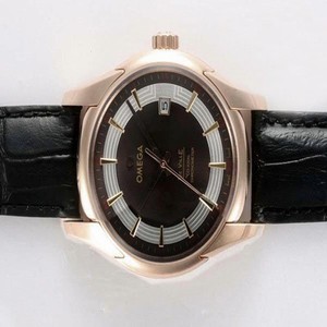 Omega De Ville Co-Axial Chronometer 431.63.41.21.02.001 Round Automatic Black Dial Watch