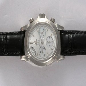 Omega De Ville CO-Axial Chronoscope 422.53.41.50.04.001 31mm Quartz Chronograph White Dial Watch