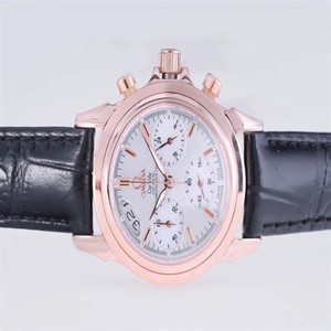 Omega De Ville CO-Axial Chronoscope 422.53.41.50.04.001 Round Quartz Chronograph Midsize Watch