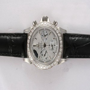 Omega De Ville CO-Axial Chronoscope 4850.30.37 Quartz Chronograph 31mm White Dial Watch